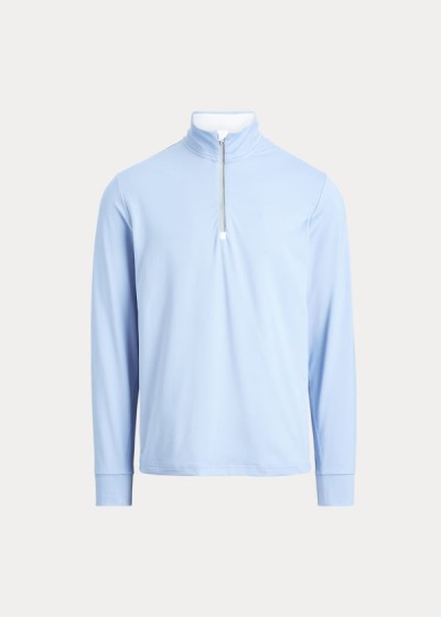 Pullover Ralph Lauren Hombre Azules - Performance Jersey - ZYGMS2640